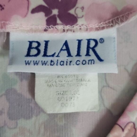 Pastel Pink Flower Power Botanical Shirt - Picture 5 of 9